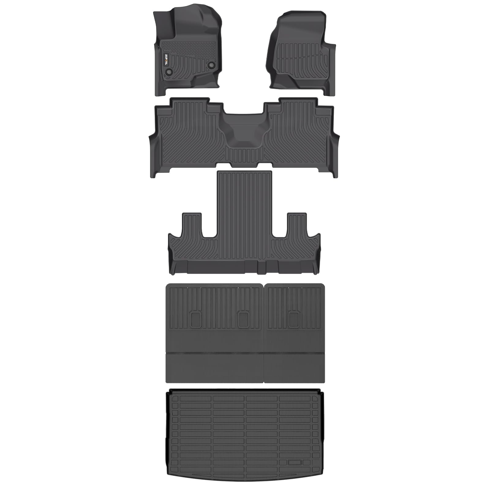 AIPOIL 7-Seat Floor Mats Set