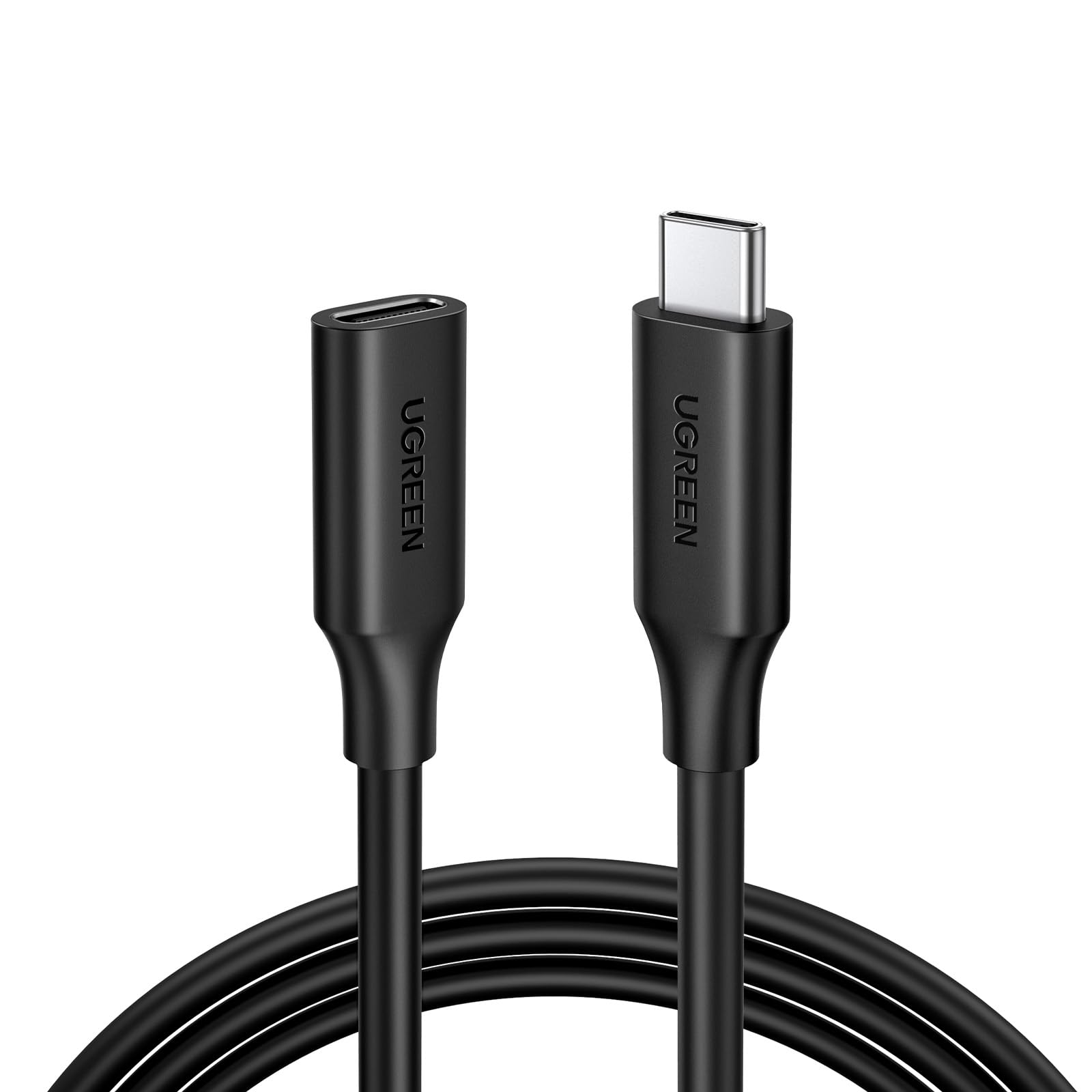 USB C 3.1 Gen2 5A Extension Cable Type C Male to Female Extension Wire Compatible for Macbook, Nintendo Switch, iPad mini 6, Dell XPS 13/15/17, Galaxy S25/24S etc - 1Meter