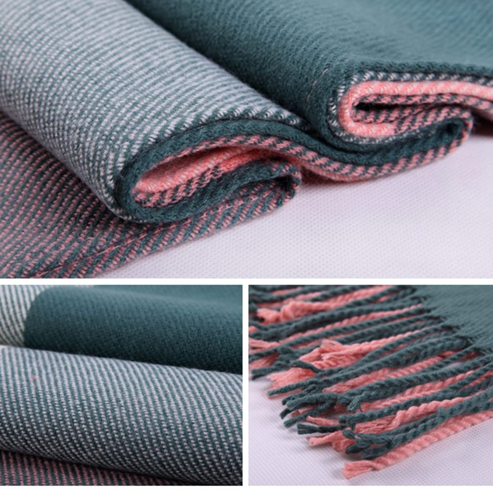 Sciarpa Scialle Fashion autunno e inverno sciarpa femminile bagh britannico bagh setolato sciarpa sciarpa scialle dual-usad spessa coppia sciarpa Stola Elegante