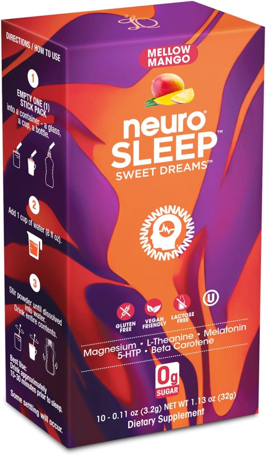 Sleep Mellow Mango, Powder Stick (Pack of 10)