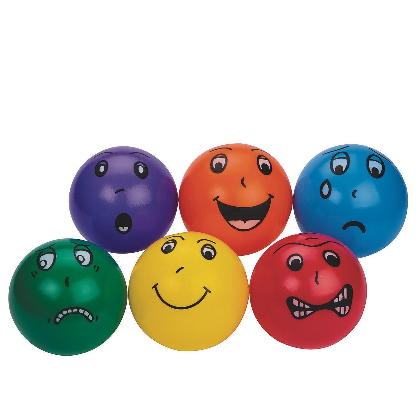 S&S Worldwide Smedley Vinyl Ball, Pack of 6