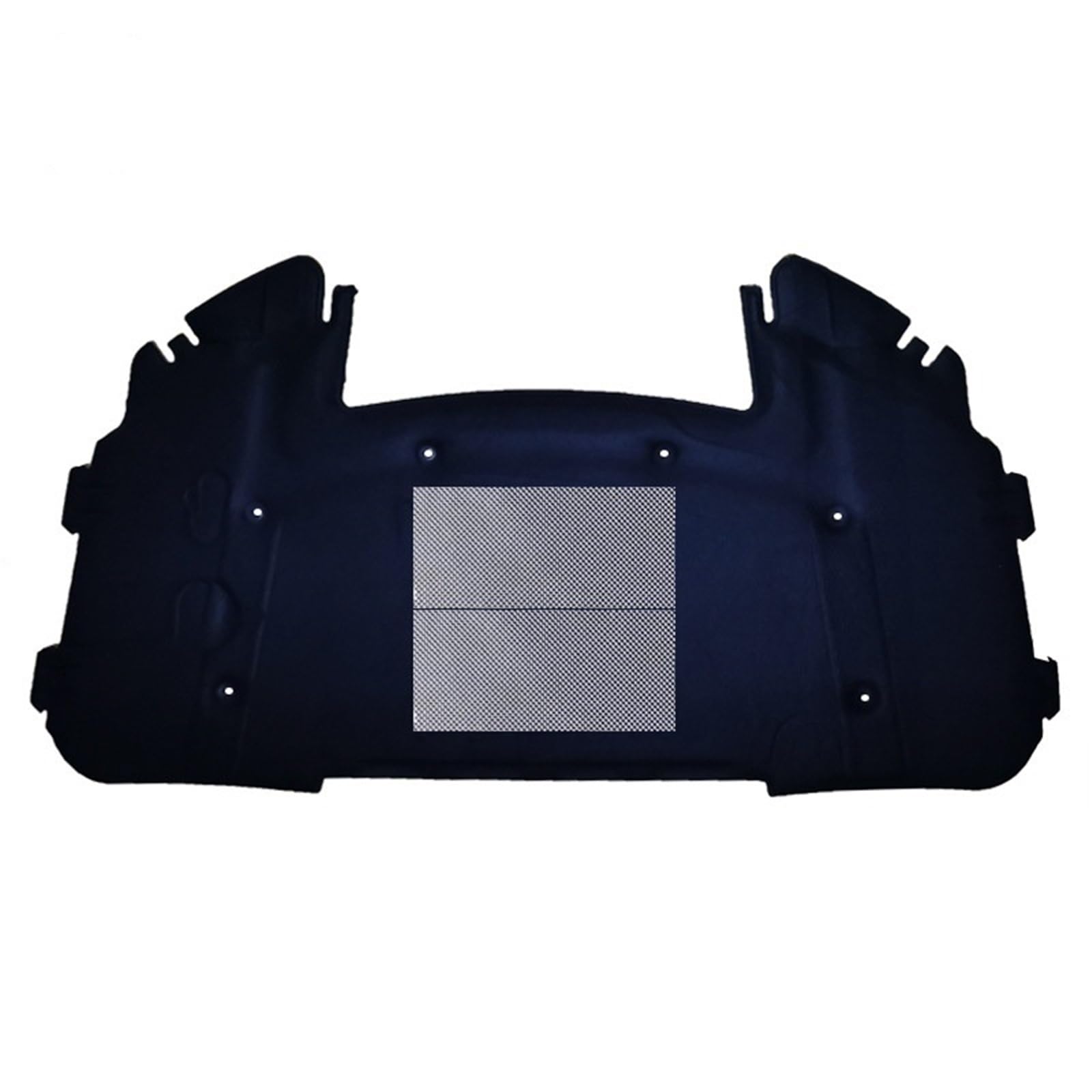 Front Bonnet Sound Proof Mat for BMW 3 Series E90 318i 320i 323i 325i Engine Hood Insulation Cotton Soundproof Firewall Mat Pad Noise Deadener(D)