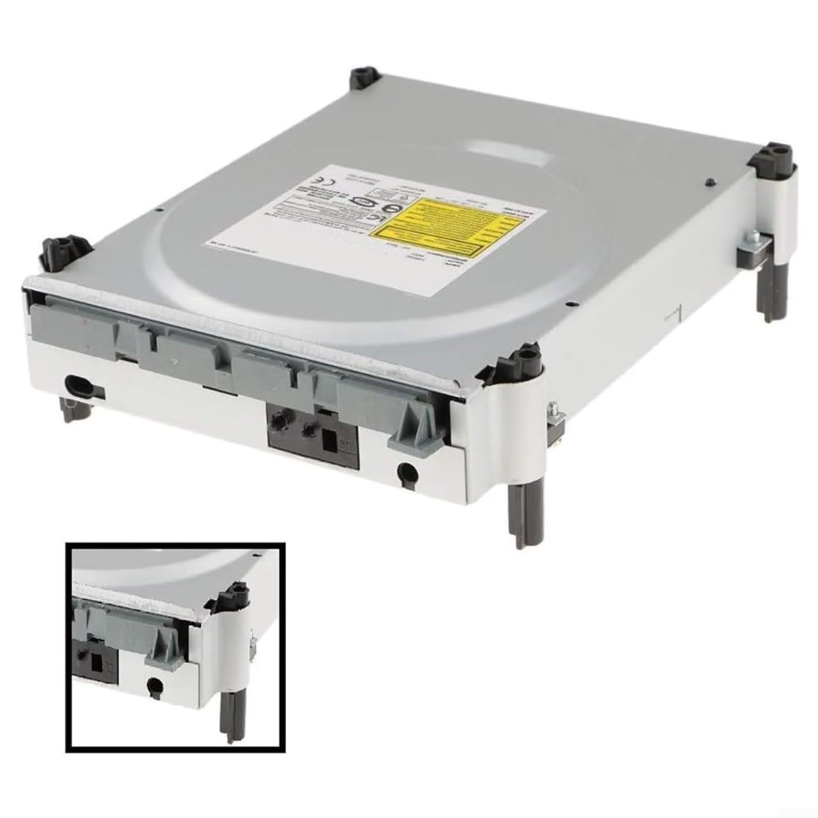 Lite On DG-16D2S 09C Lecteur de disque optique pour Microsoft, Xbox 360 Console interne DVD de remplacement pour restaurer le jeu et pour les fonctions de lecture multimédia