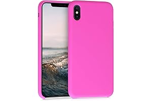 KWmobile TPU Silicone Case Compatible with Apple iPhone Xs Max - Soft Finish Magenta