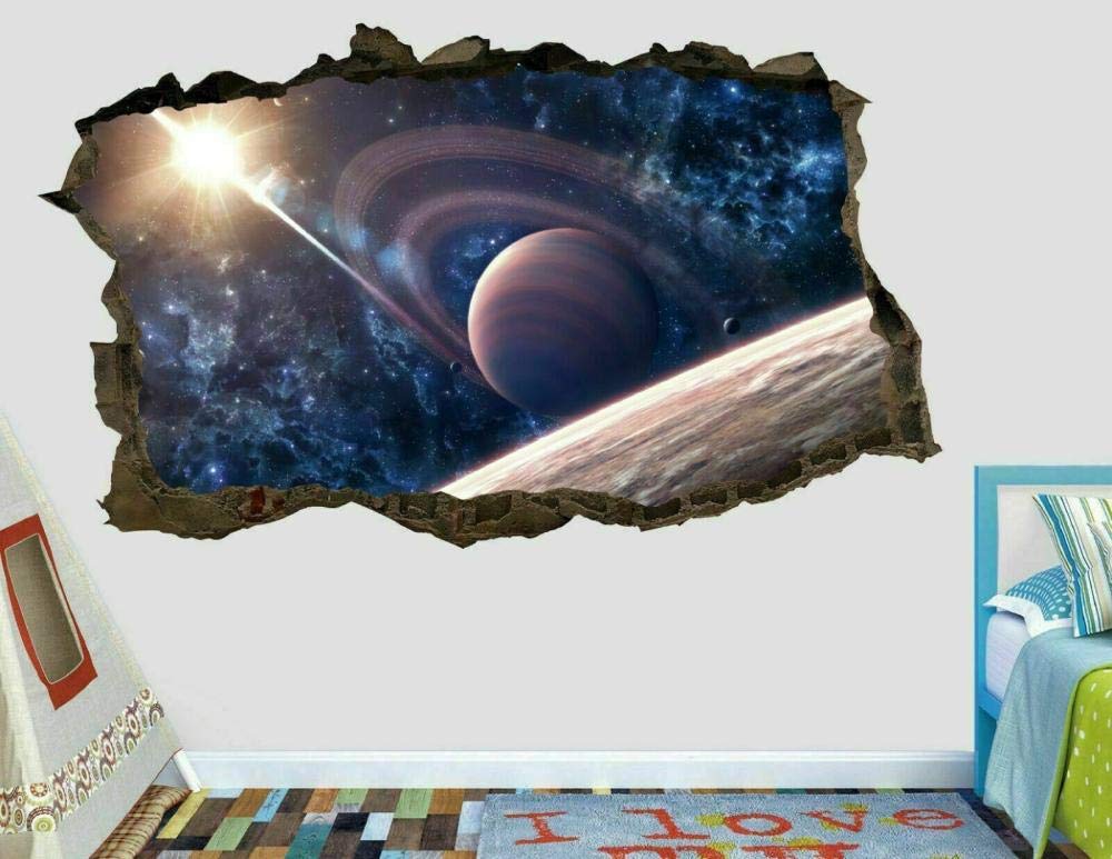 Sticker Mural 3D Système Solaire | Espace Stellaire