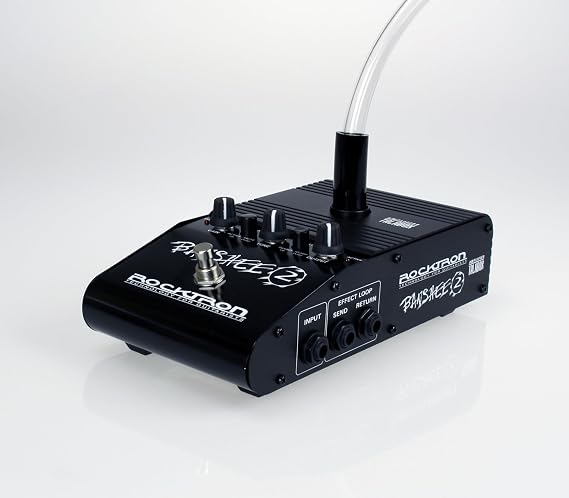 Rocktron Banshee 2 Talk Box Guitar Effects Pedal Talkbox Effect with Built-In Amplifier, Tube Mouthpiece, Vintage Funk & Rock Voice Guitar Pedal, Talkbox Pedal for Electric Guitar, Bass & Keyboards