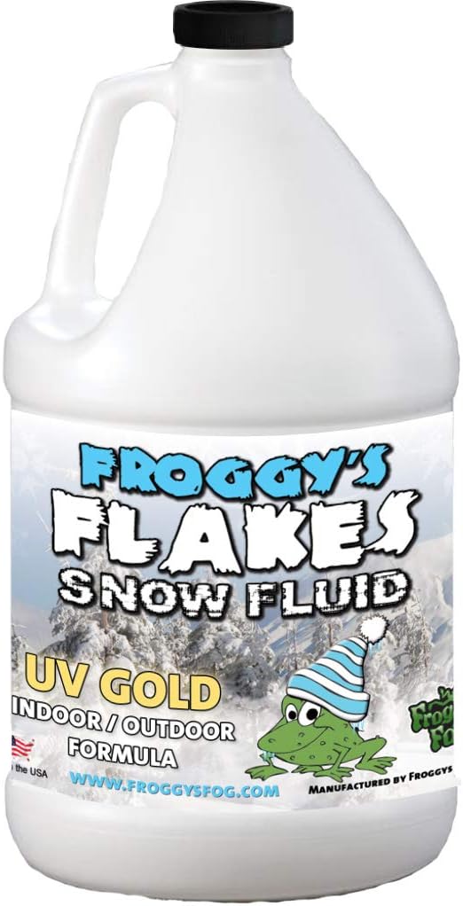 Froggys Flakes 1 Gallon Ultraviolet Gold UV Snow