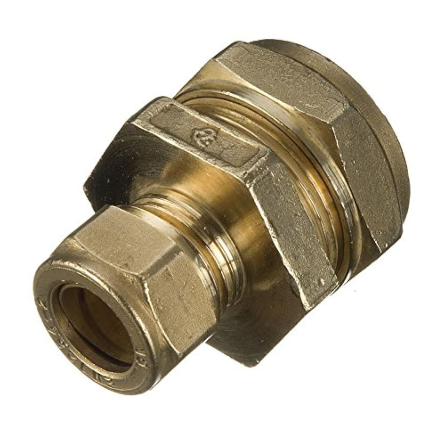 Primaflow Chrome 15Mm X 12Mm Brass Compression Reducing Coupling