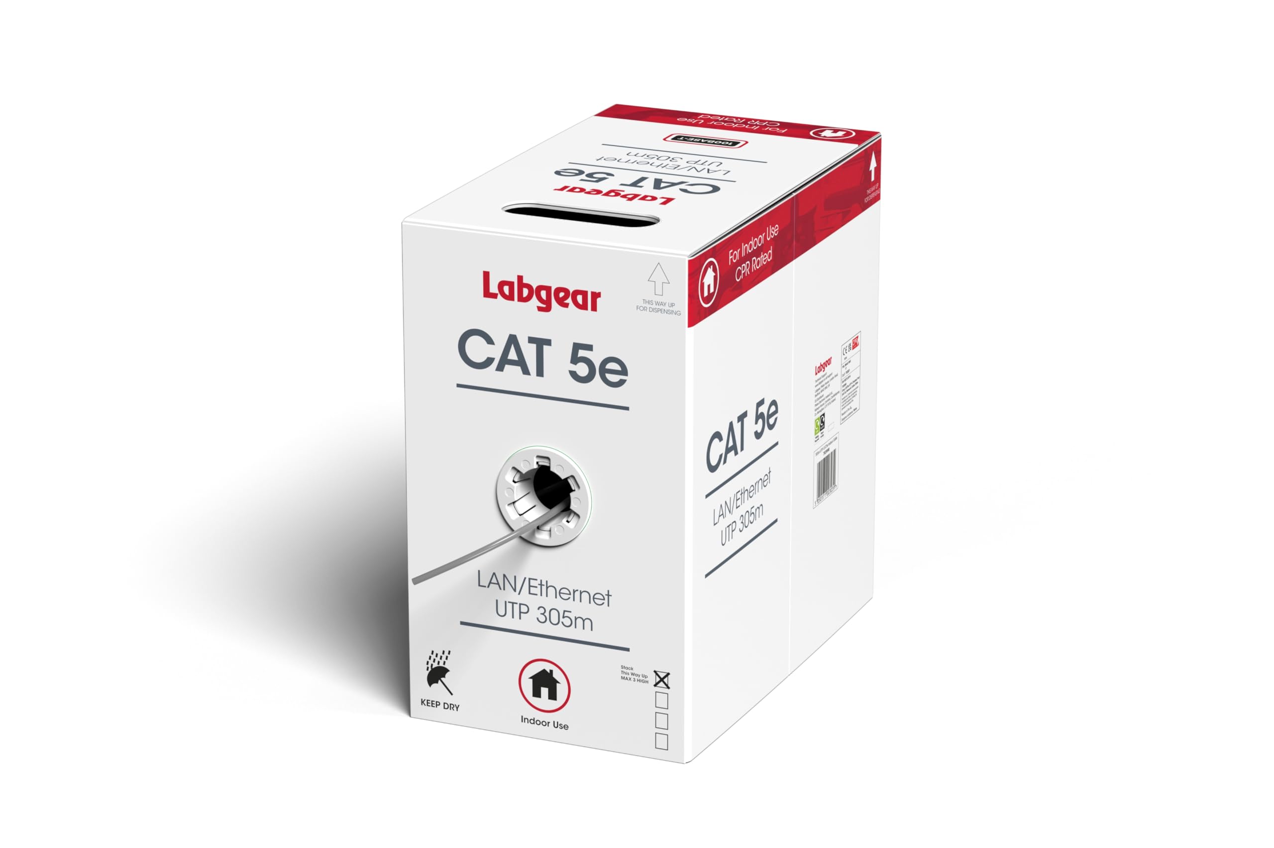 Philex UTP BC (24AWG) conductor Ethernet CAT5E cable – 305m