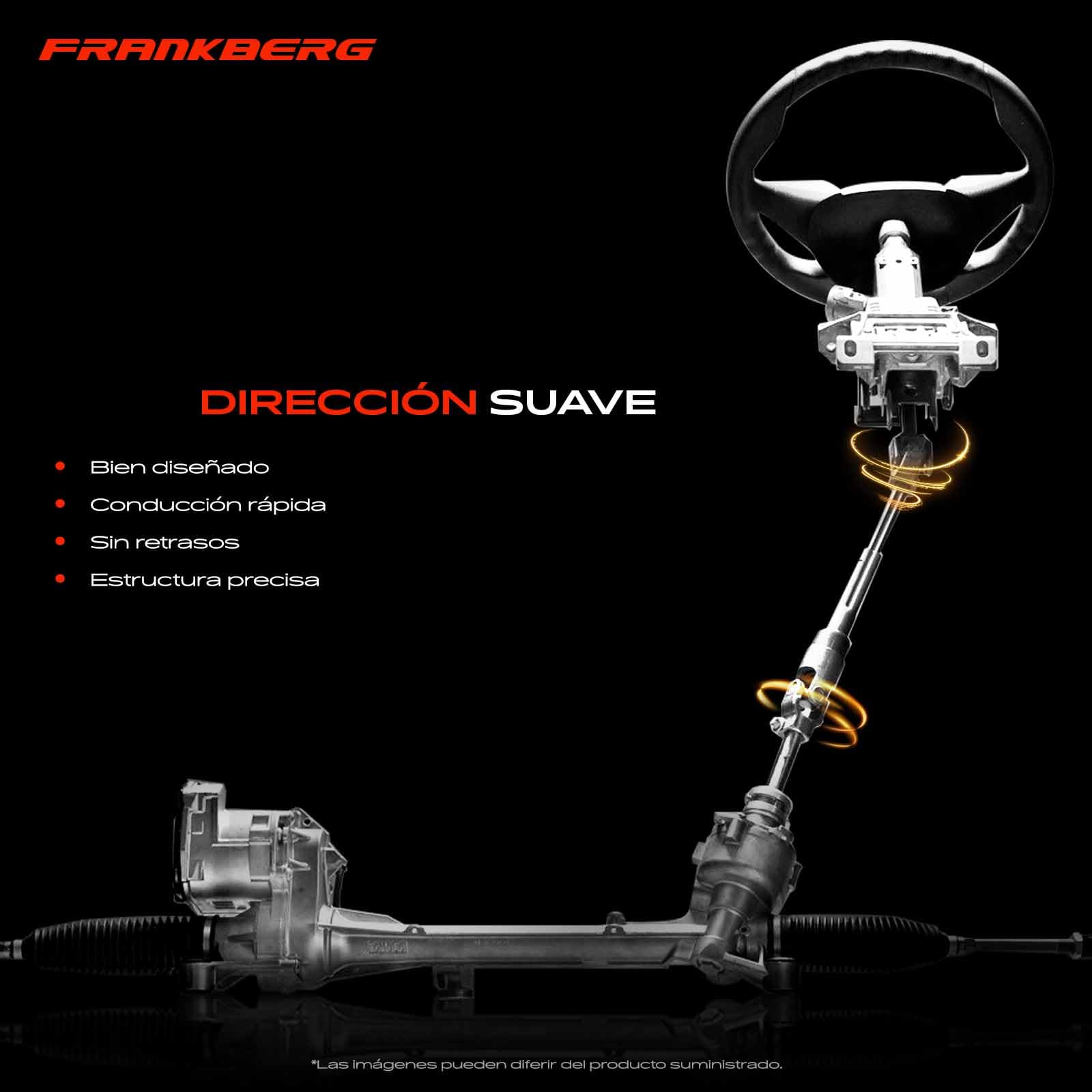 Frankberg Columna de dirección Eje de dirección Compatible con Q5 8RB Replace# 8R1419753E