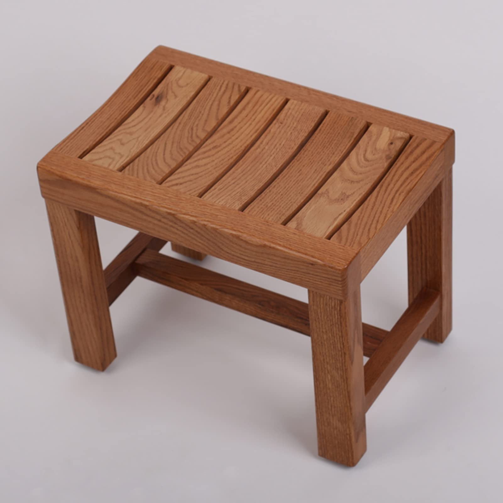 Tabouret de douche sécurisé en bois pour adulte, assise stable contre la fatigue