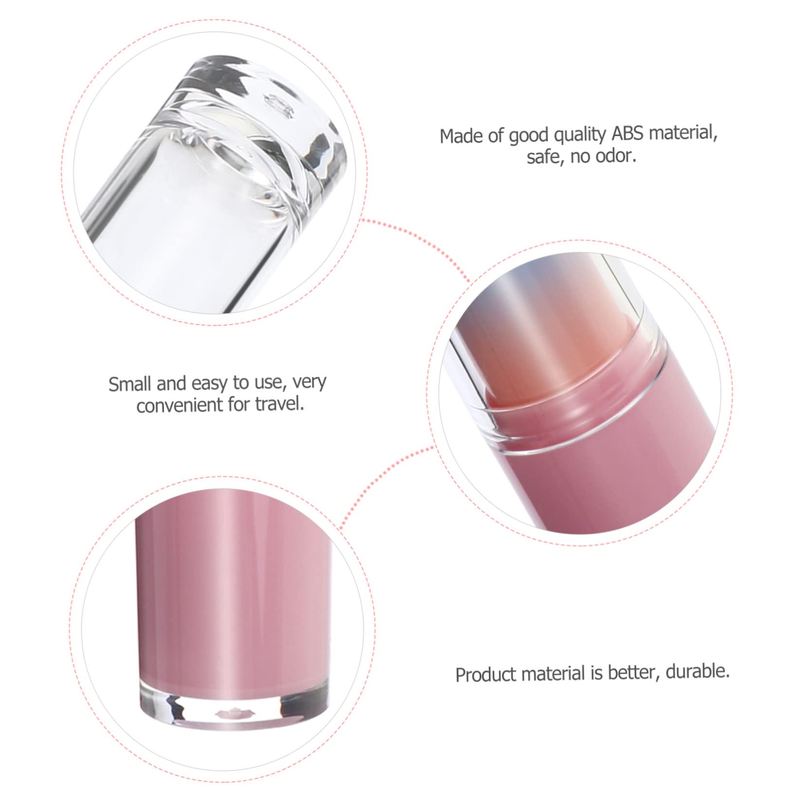 Baluue 15stücke Wiederverwendbare Lippenstift Röhren Klare Lippenbalsam Container Für Lippenpflege Und Farbmischungen Tragbar Und Leicht Für Und Tägliche Anwendung
