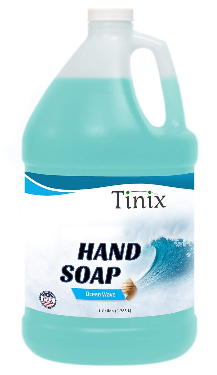 Premium Hand Soap Refill | Ocean Wave Scent | Value Size 1 Gallon, 128 Fl Oz. | Made in USA
