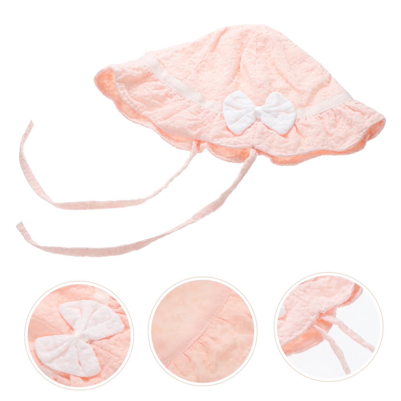 KOMBIUDA 3pezzi Cappello Estivo per Cotone Assorbente con Protezione UV Cappellino Pescatore per Spiaggia e Uso Quotidiano