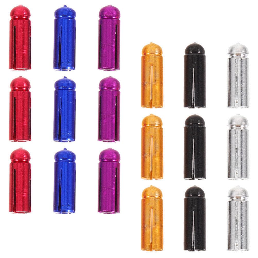 Sosoport 18pcs Dart Flight Protectors Wing Correctors for Enhanced Stability Compatible All Flight Types for Outdoor Use Multi-Color