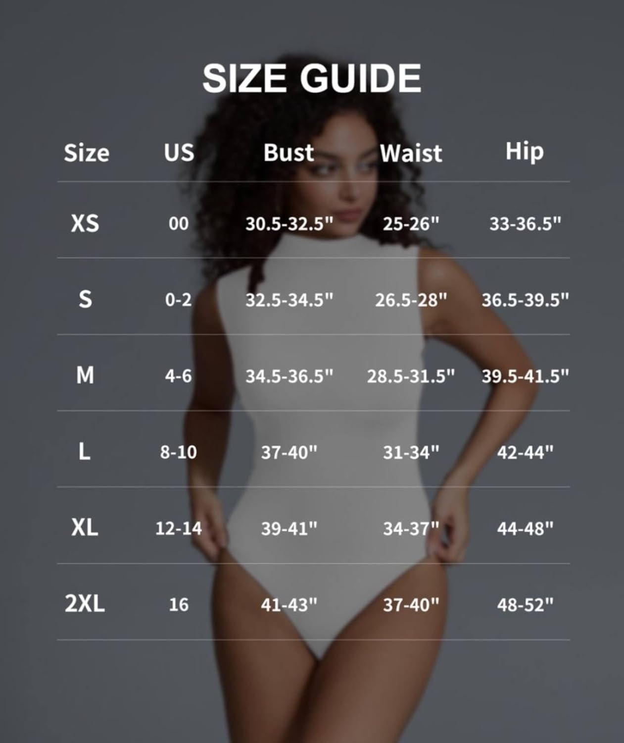 Women's Mock Neck Sleeveless Bodysuit Double-Lined Tank Top Slim Fit Stretchy Tank Top, Suitable for Going Out - Image 6