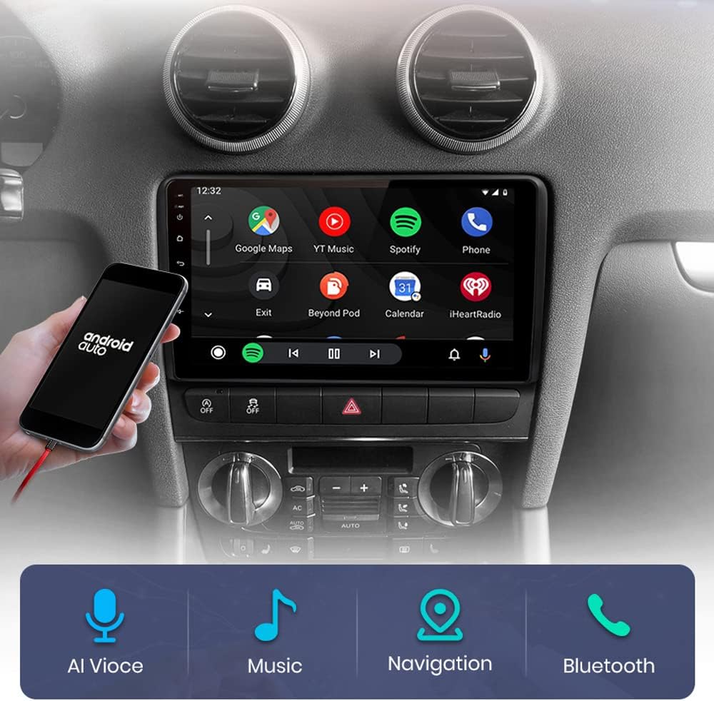 Comparison of compatible and incompatible Audi A3 center consoles