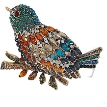 Vintage Full Diamond Heavy Industry Magpie Brooch - Exaggerated Happy Bird Suit Jacket Pin Buckle Accessories