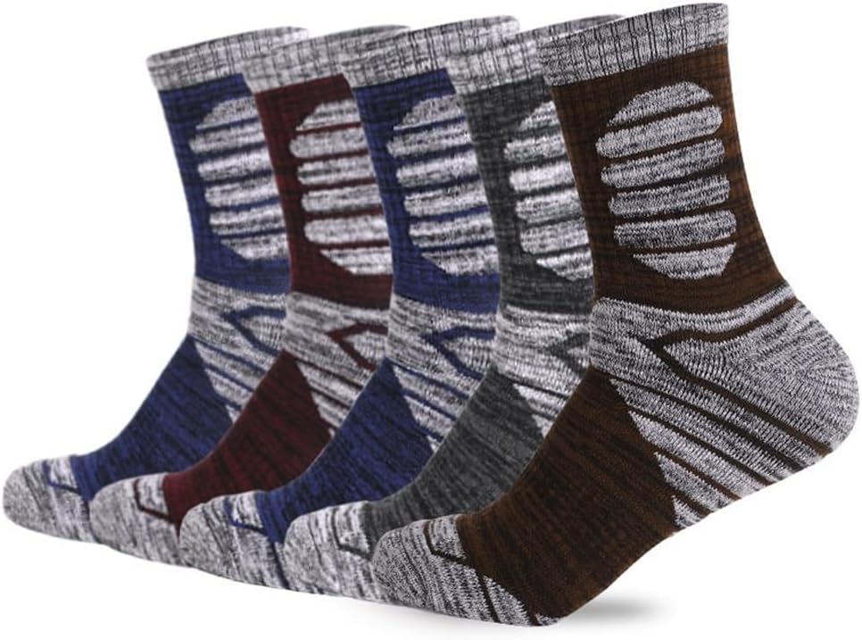 Sports Socks Thickened Towel Bottomed Hiking Socks Mid Length Sports Running Socks