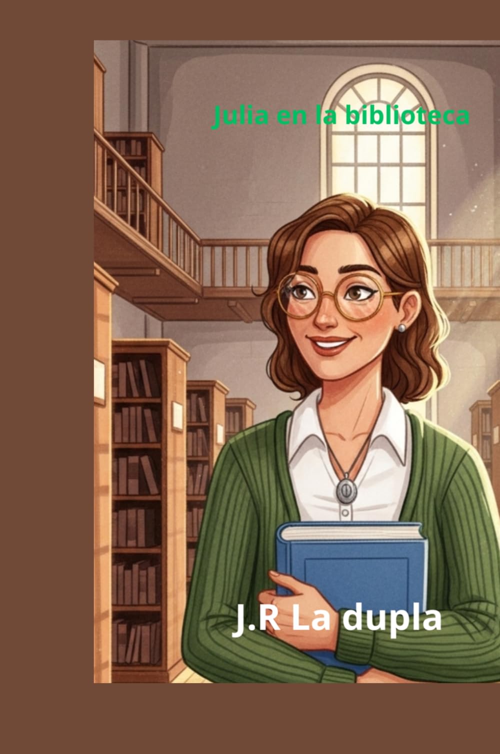 Julia en la biblioteca: Aventuras mágicas ayudando a su comunidad
