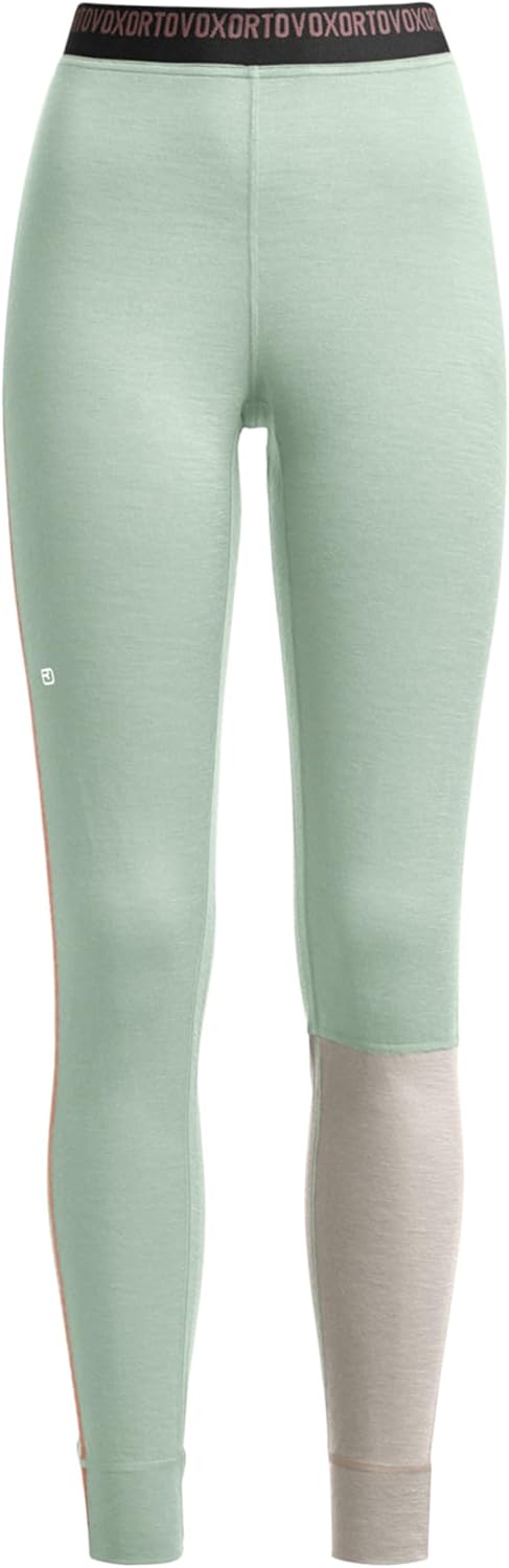Ortovox Women’s 185 Rock’n’Wool Long Pants, Merino Wool Baselayer for Ski Touring, Snowboarding & Alpine Comfort