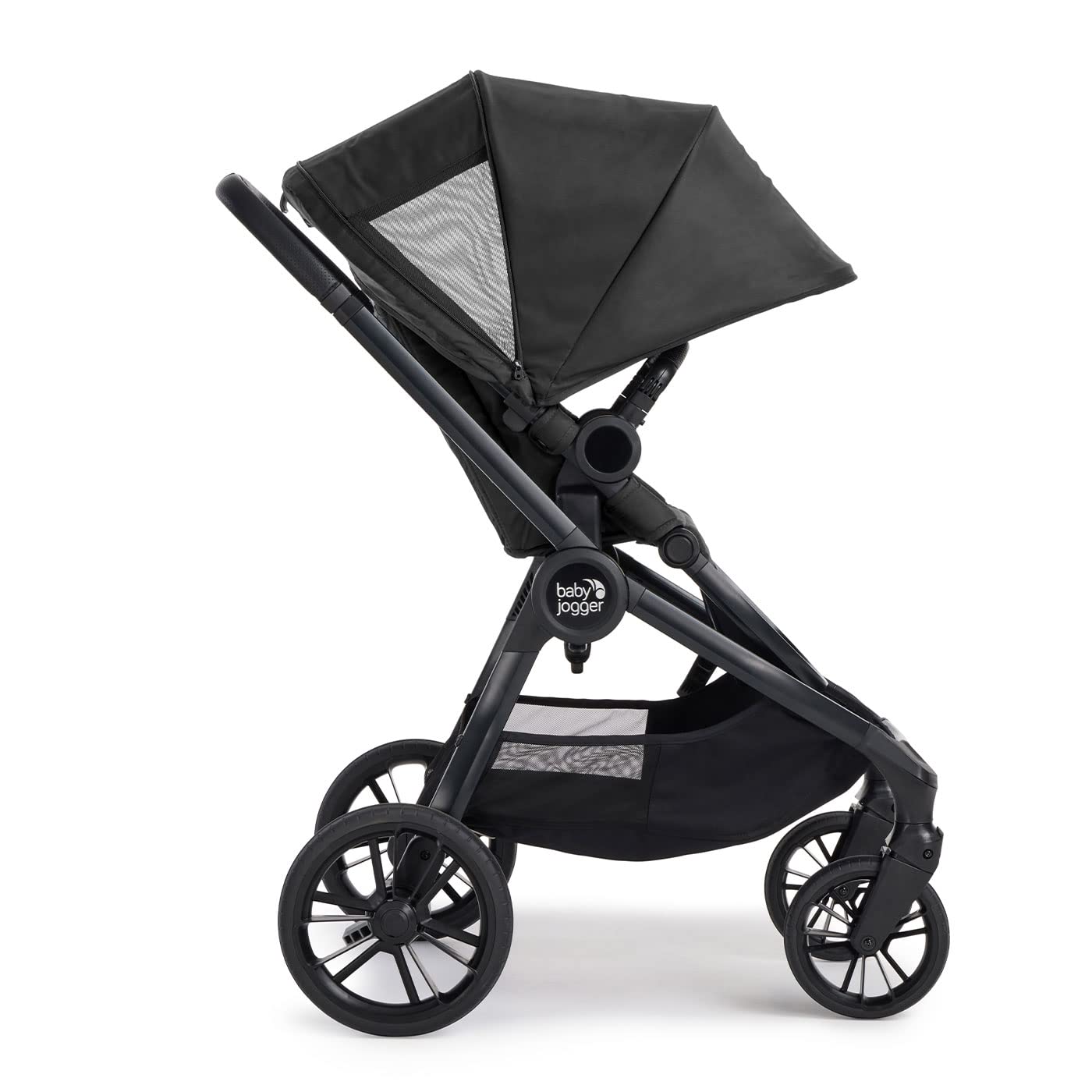 BABY JOGGER City Sights carrozzina passeggino due in uno seduta reversibile compatto leggero 22 kg Rich Black