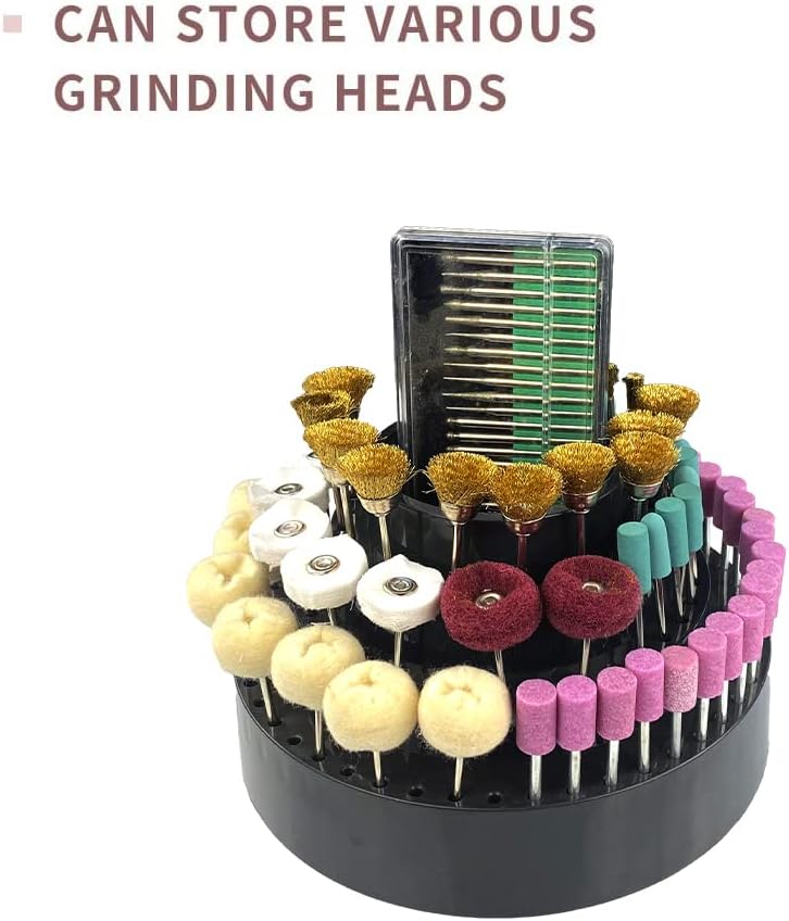Rotary Tool Bit Holder Mandrel Drill Bench Tool Polishing Buffing Wheel Set