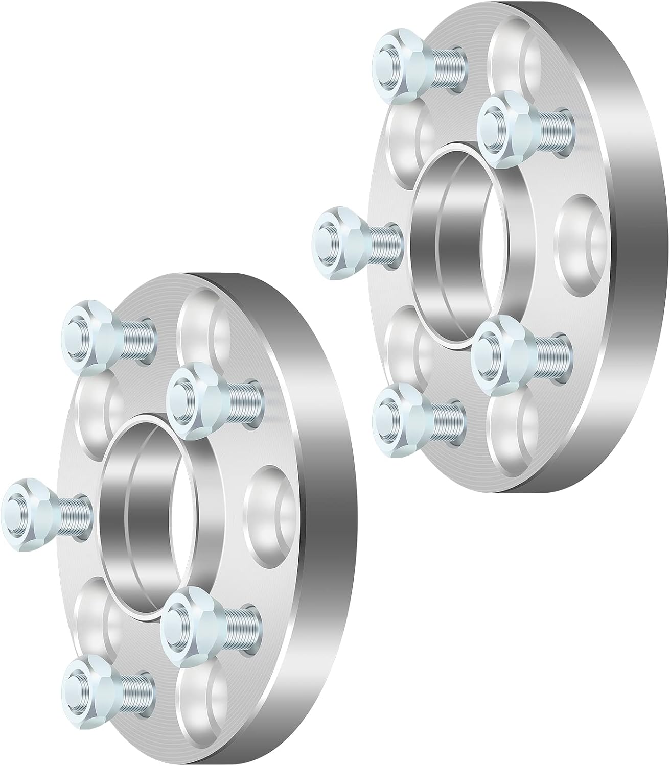 ECCPP 2PCS 20mm Hubcentric Wheel Spacers 5x4.5 to 5x4.5 5x114.3mm 5 Lug fits for 2016-2025 for Honda HR-V |1997-2025 for Honda CR-V |2007-2025 for Acura RDX