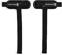 Vista 1 de Gymreapers Correas de elevación GripLink: correas de muñeca resistentes con anillo en D con cuentas de agarre de silicona antideslizantes, soporte