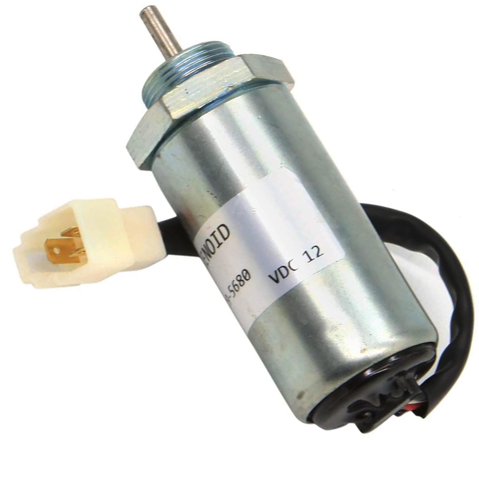 JeimgrsoJeimgrso Stop Solenoid 12V 897070-1302 8970701302 Compatible with Komatsu Doosan Solar 030plus 035 For Isuzu Engine