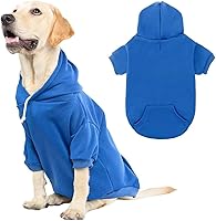 Vista 19 de KOOLTAIL - Sudadera básica con capucha para perros pequeños, medianos y grandes, cachorros, gatos, machos y hembras; suéter suave y cálido, con Verde