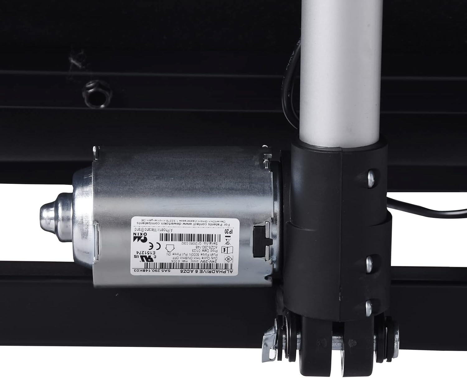 Dual Motor Adjustable Bed Base, Wireless, Massage, Dual USB Charge, Nightlight, Zero-Gravity, Anti-Snore, Strap APP Control 4-Point Massage, Queen