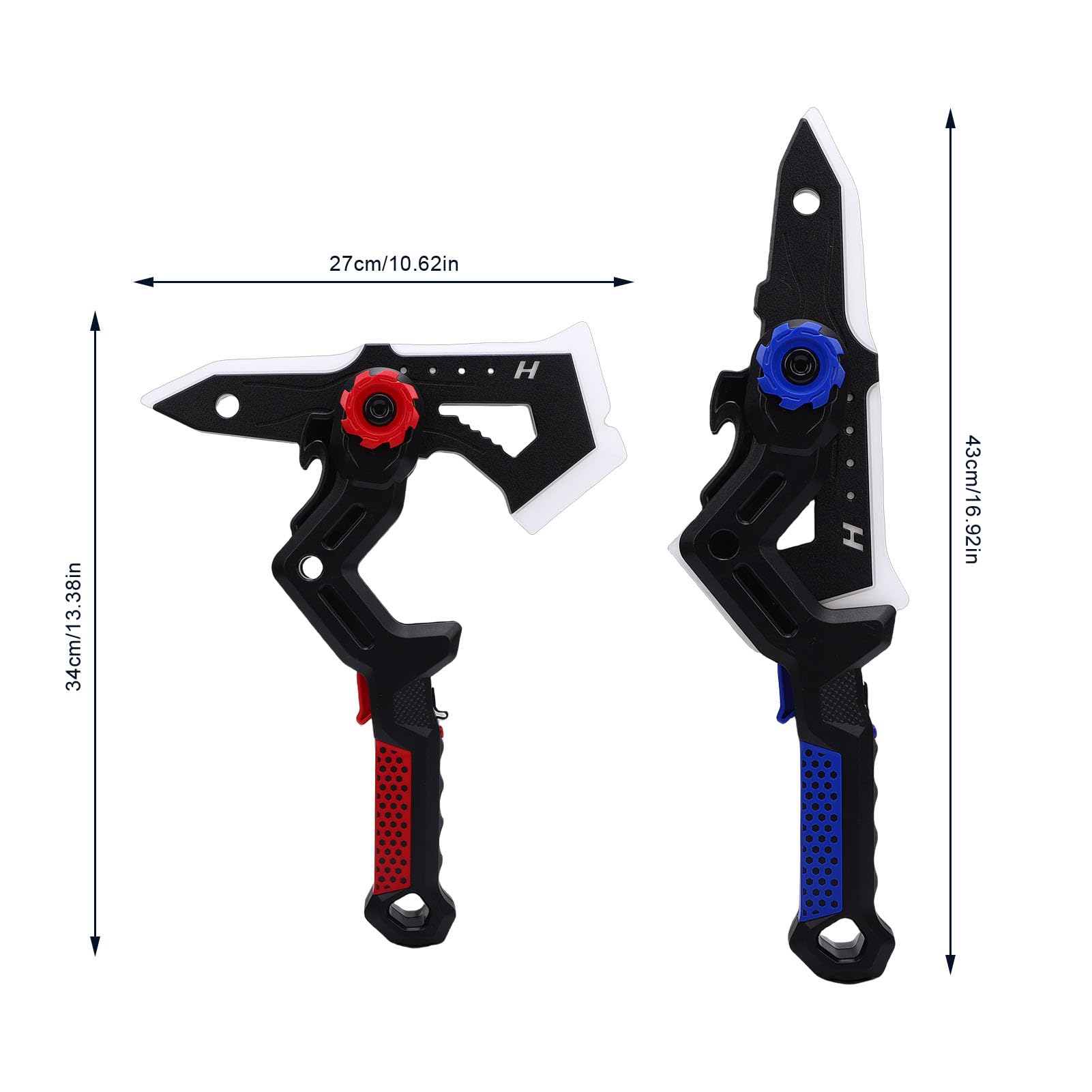 Sxhlseller Espada con Luz de Sonido de Hacha, Luces LED Brillantes de Colores y Rociador de Niebla, Juguete Interactivo con Efectos de Sonido de Vibración, para Regalos de Cosplay Presentes