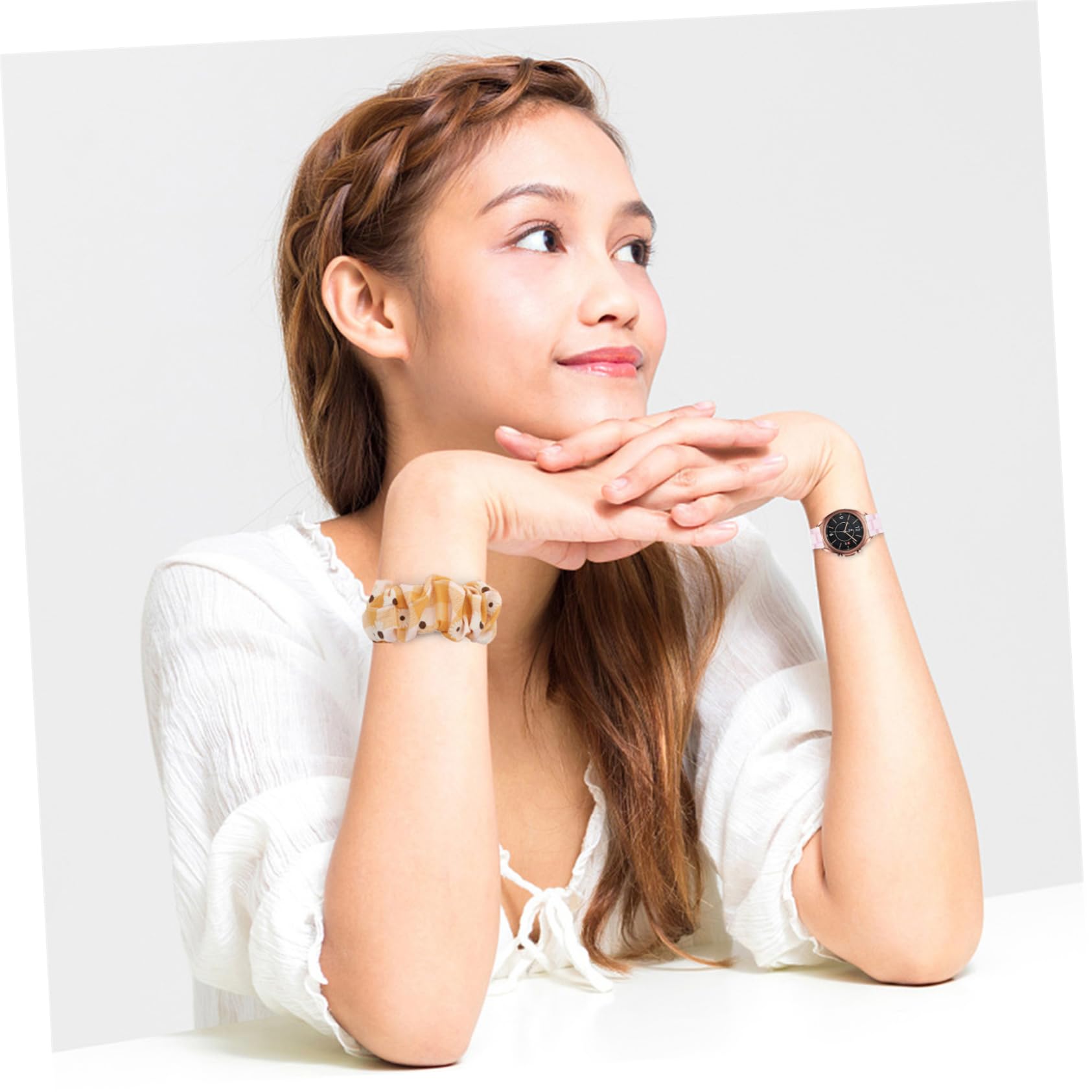 KOMBIUDA Bracelet Résine pour Montre Watch de Remplacement Élégantes pour Filles Design Pratique