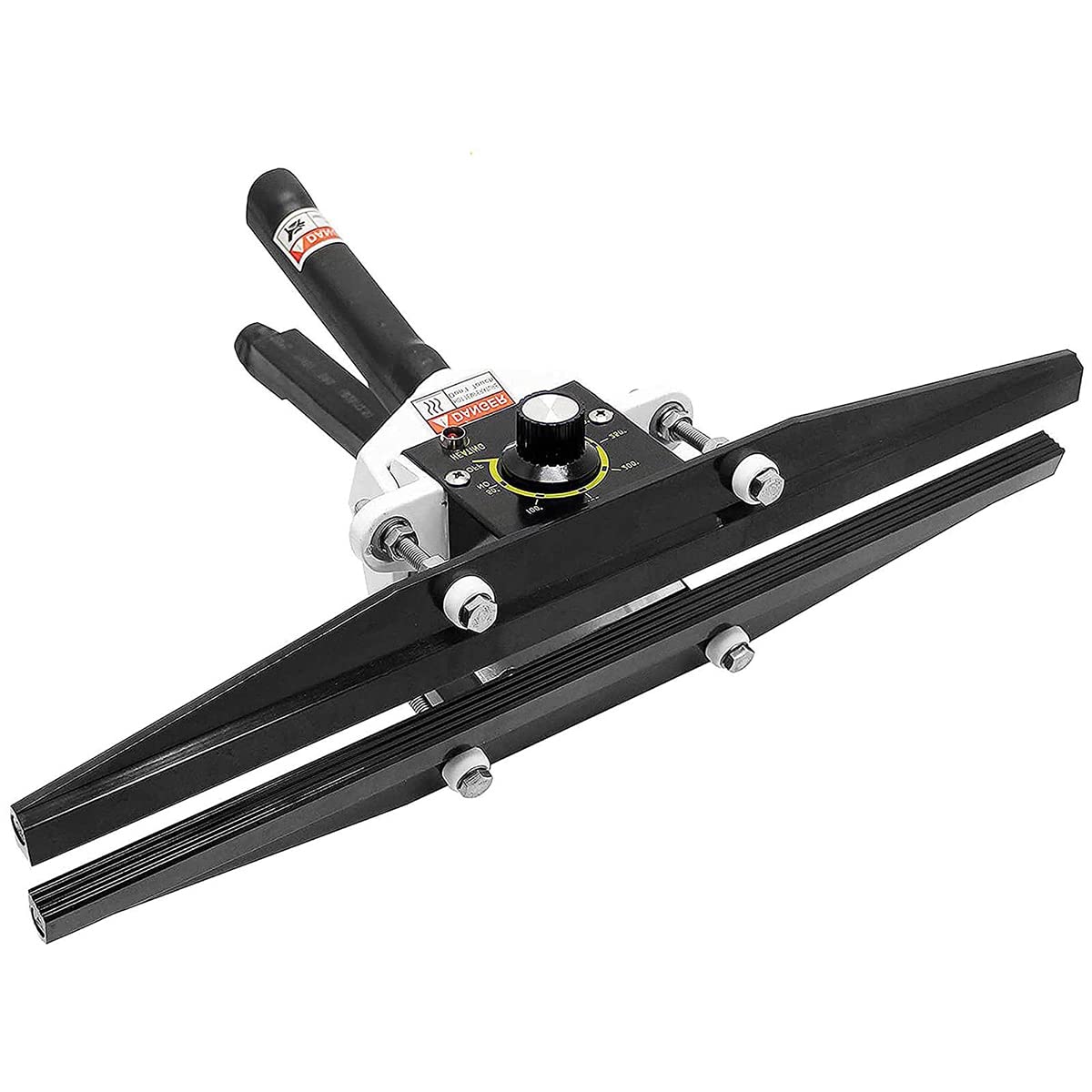 Ręczna zgrzewarka zaciskana, przenośna zgrzewarka 800 W, szerokość uszczelnienia 10 mm, temperatura 0-300 ℃, do folii aluminiowej/torby papierowej Kraft