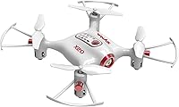 Cheerwing Syma X20 Mini Drone for Beginners: Altitude Hold, Headless Mode, One-Key Takeoff, 3D Flips (White)