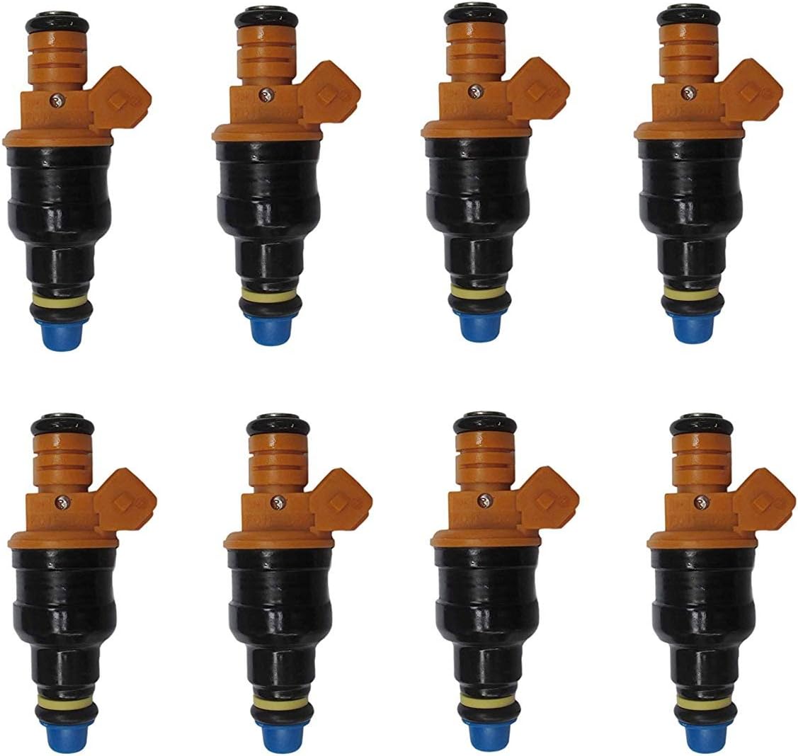 8 X 0280150943 Fuel Injectors For Ford F150 F250 F350 1993-2003 5.0 5.8L 4.6 5.4L 0280150939, 0280150909,0280150556 822-11111.