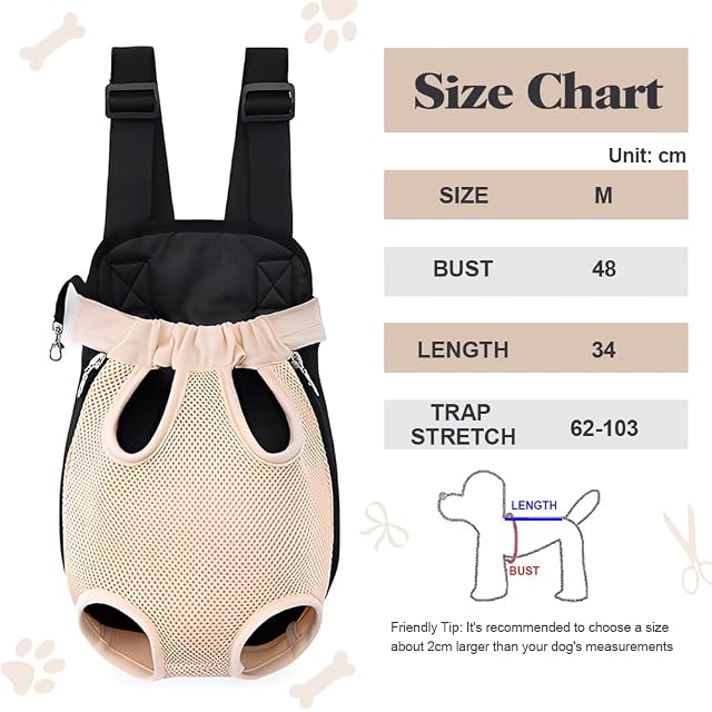 Foto 2 de 7 de HMCEY Mochila para Mascotas,Mochila Transportin Perro Gato Ajustable,Pet Travel Backpack,Bolsa de Viaje Gato…