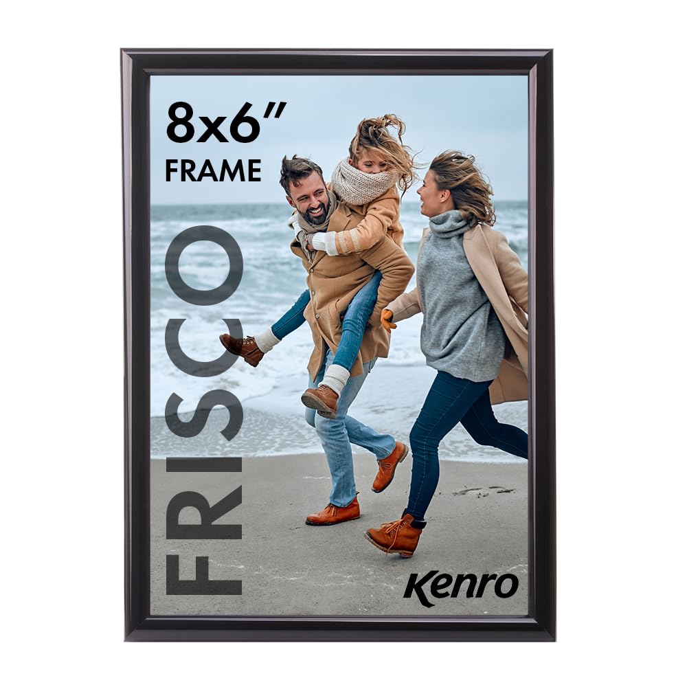 Frisco Series Photo Frames (Black) 8x6