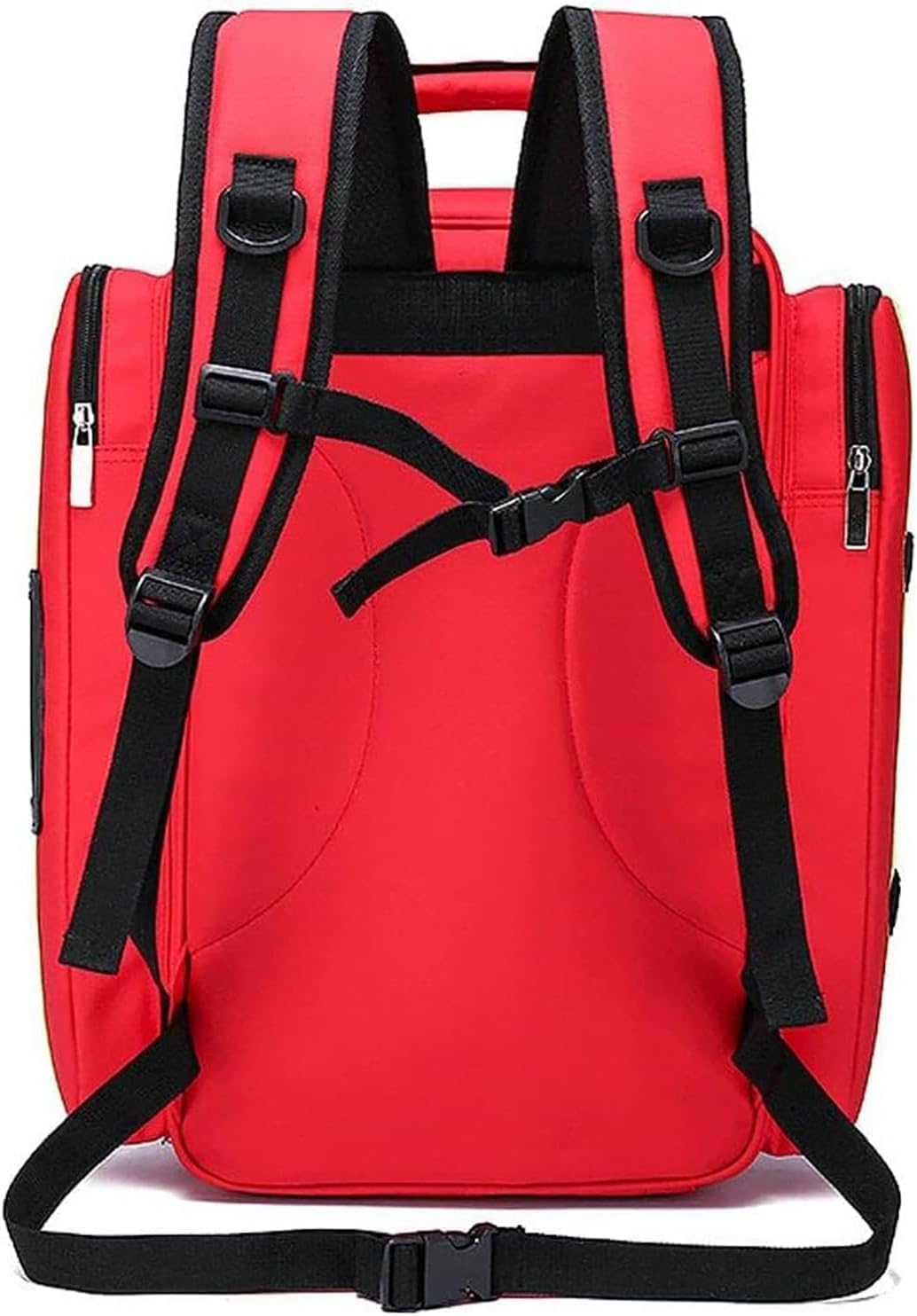 First Aid Kit Pouch First Aid Backpack Empty First Aid Pouch Emergency Backpack Large Capacity Medical First Aid Bag for Hiking Riding Outdoors Camping(Army Green)