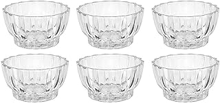 Mixing Glass Bowl Set 250 ml Set of Serving Bowls for Snacks, Dal, Curry, Fruits, Salad & More Microwave & Dishwasher Safe Ideal for Daily Use & Gifting Set of 6