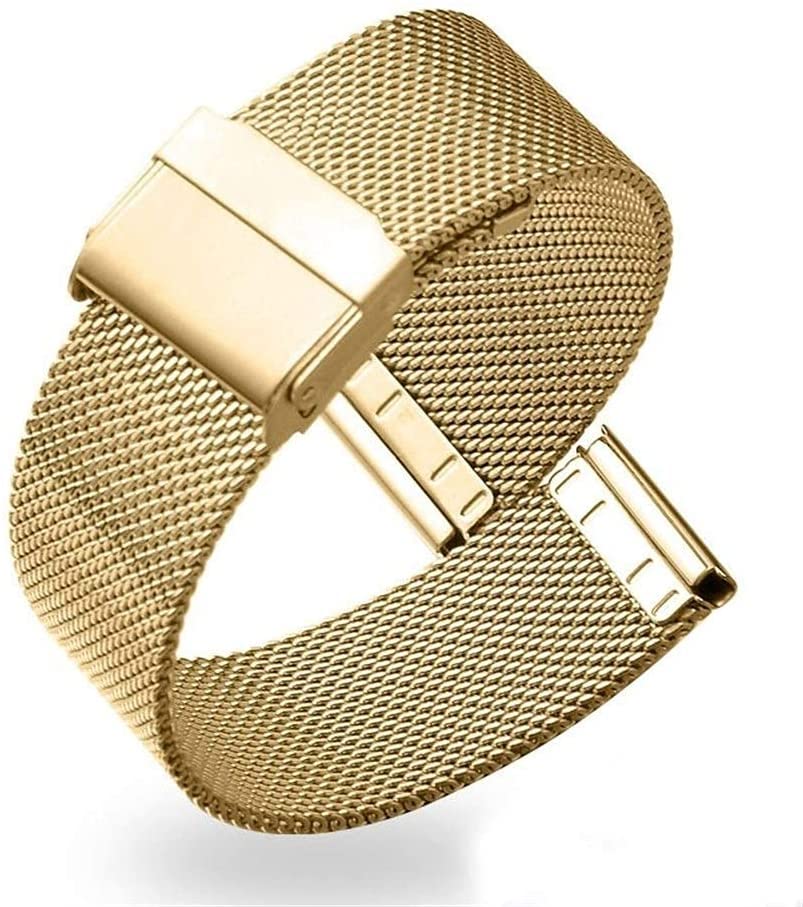 Bracelet en acier inoxydable de haute qualité pour montre élégante de 14mm à 22mm