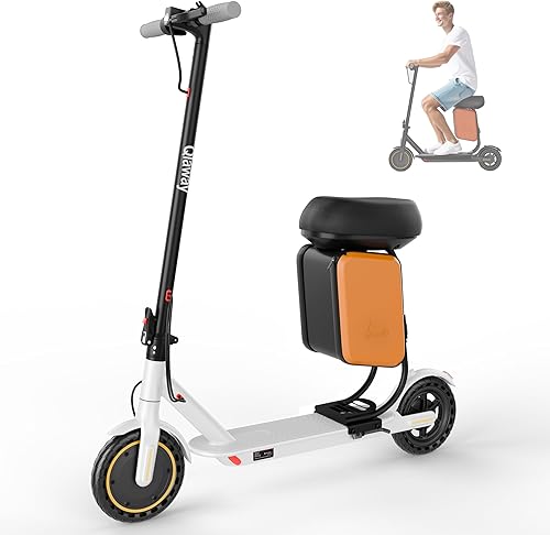 Miniatura 50 de Scooter eléctrico – Neumático sólido de 8.5"/10", potente motor de 350 W/500 W, velocidad máxima de 19 MPH, rangos máximos de 16 a 22 millas, carga