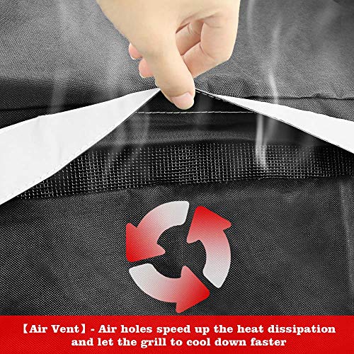 image for Uniflasy 55 inch 3 to 4 Burners Gas Grill Cover for Dyna-Glo DGF350CSP