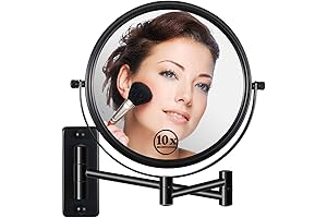 "Vanity Vision" Wall Mounted Makeup Mirror