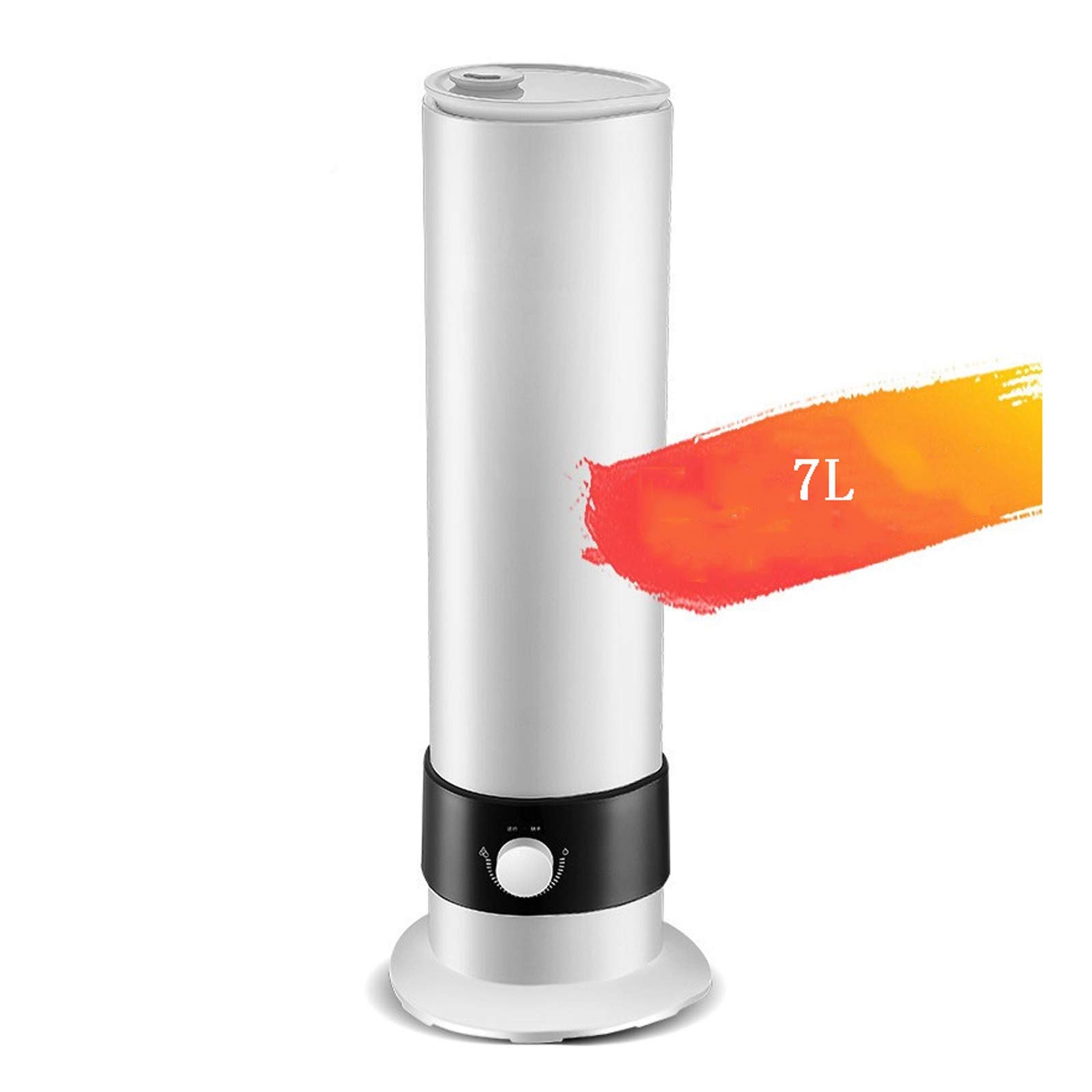 Umidificatore Umidificatore con riempimento dall'alto 7L Umidificatore da pavimento Uso domestico Camera da letto silenziosa Ufficio Umidificatore di grande capacità, Umidificatore con spegnimento aut