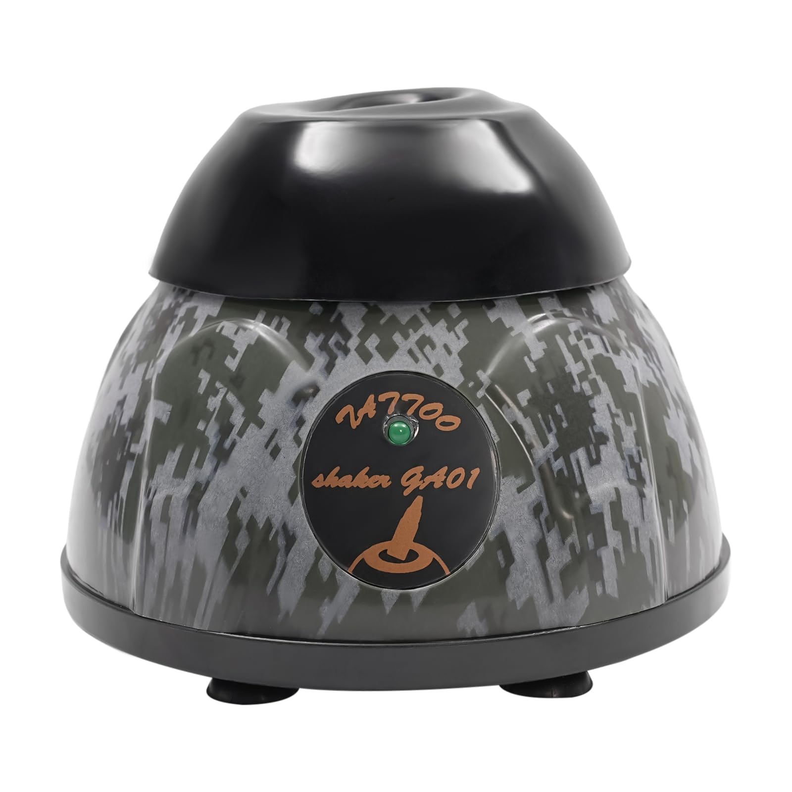 Vortex Mixer, Mini-Wirbelmischer 100-240V AC, Elektrischer Shaker Elektrischer Hochgeschwindigkeits Mischer 5200RPM, Camouflage GWirbelmischer, 10.8 * 8.5 cm