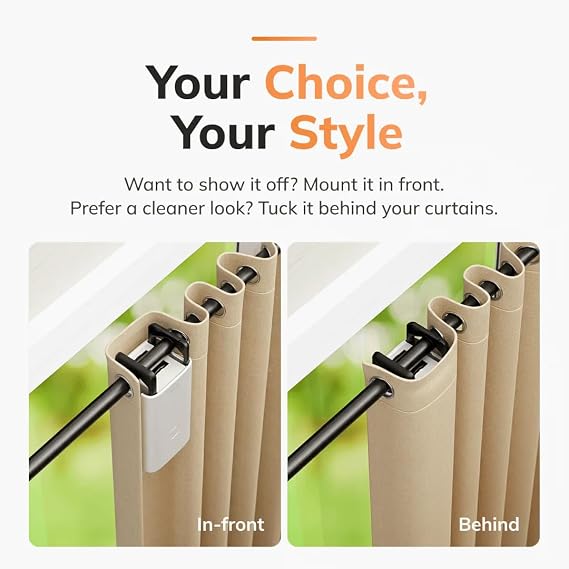 Ryse SmartCurtain, Turn Current Curtains into Electric, Automated Drapes