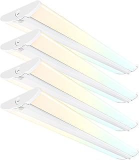 hykolity 4FT 6.4''W LED Wraparound Light with 3 Wattages/3 CCT Selectable