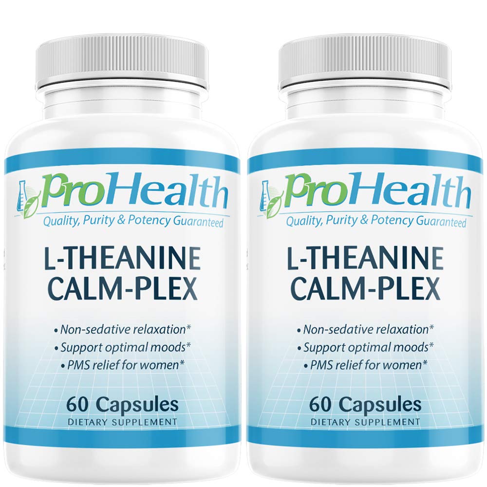 Buy Pro LTheanine CalmPlex with GABA and 5HTP (Suntheanine) (100 mg